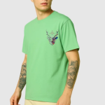 Graphic Print Men Multicolor T-Shirt (Pack of 2)