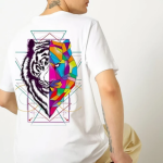 Graphic Print Men Multicolor T-Shirt (Pack of 2)
