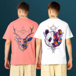 Graphic Print Men Multicolor T-Shirt