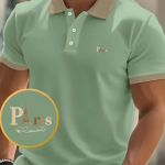 Solid Men Light Green T-Shirt