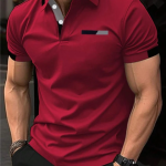 Solid Men Maroon T-Shirt